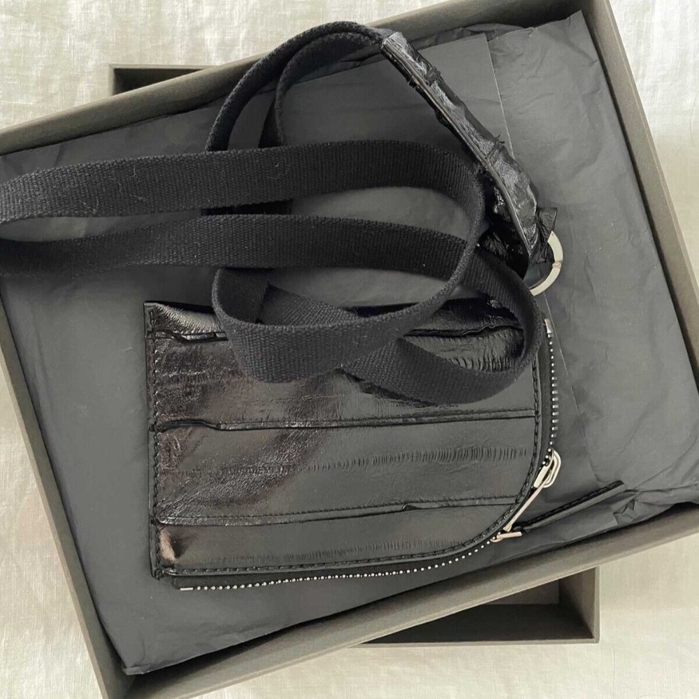 Rare DIRT SS18  Rick Owens 100% Eel Leather Neck Wallet